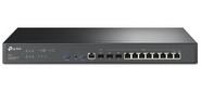 Гигабитный мульти-WAN VPN-роутер TP-Link ER8411,  SafeStream™,  2 порта SFP+ 10 Гбит / с  (1 порт WAN,  1 порт WAN / LAN),  1 гигабитный SFP-порт WAN / LAN,  8 гигабитных портов WAN / LAN RJ45,  2 порта USB