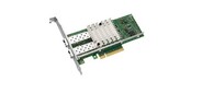 INTEL X520-DA2 (E10G42BTDA), PCI-E 8x, Intel 82599, 2 порта 1GbE / 10Gbps SFP+, 802.1p (CoS), 802.1Q (VLAN), 802.3 (Ethernet), 802.3ad (LACP)