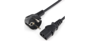 Шнур ПВС-АП 3*1, 00 S22C13-250-10-3,  черный,  3, 0 м,  C13,  3x1.00,  10А,  с заземлением,  Power Cube,  Россия
