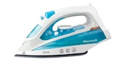 Утюг Maxwell MW-3055B белый / голубой 2200W