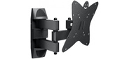 Holder LCDS-5038 Кронштейн настенный, 20-37", 200x200, наклон +6 -15°, поворот- 350°, от стены 442 мм, 2 колена