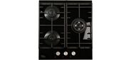 Газовая варочная поверхность Oasis P-3GBT стекло черное