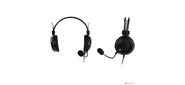 A4 HU-35 черный 2м накладные USB оголовье