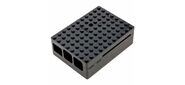Корпус RA182 black для микрокомпьютера Raspberry Pi 3 ACD Black ABS Plastic Building Block case for Raspberry Pi 3