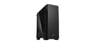 ZALMAN S3 TG,  ATX,  BLACK,  TEMPERED GLASS WINDOW,  2x3.5",  2x2.5",  2xUSB2.0,  1xUSB3.0,  FRONT 2x120mm