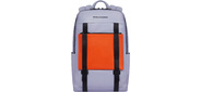Рюкзак Piquadro David CA6363S130 / GR серый / оранжевый кожа