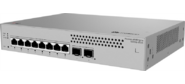 HUAWEI S220S-8T2X  (L2,  8*10 / 100 / 1000BASE-T ports,  2*10GE SFP+ ports,  built-in AC power,  Fanless)