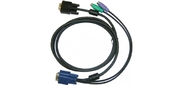 D-Link DKVM-IPCB5,  All in one SPHD KVM Cable in 5m  (15ft) for DKVM-IP1 / IP8 devices