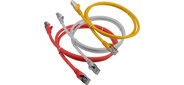 Патч-корд LANMASTER LSZH FTP кат.6A, 5.0 м, оранжевый