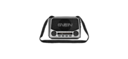 SVEN SRP-525,  серый  (3 Вт,  FM / AM / SW,  USB,  microSD,  фонарь,  встроенный аккумулятор)