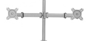 Кронштейн для мониторов Cactus CS-VM-D29-AL серебристый 13"-27" макс.8кг настольный поворот и наклон