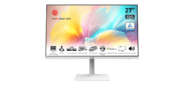 Монитор MSI Modern MD272QXPW 27" 16:9 WQHD (2560x1440) IPS Flat, 1ms (MPRT), HDR 400, 1000:1, 100M:1, 400nit, HDMI, DP, 2xUSB Type-A, USB Type-B, USB Type-C, Speaker, Tilt, Swivel, Height, Pivot, 100Hz, White (white cable), 1y