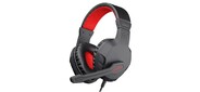 Гарнитура GAMING CUJO BLACK / RED 64505 DEFENDER