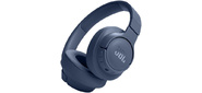 Гарнитура мониторные JBL Tune 720 BT 1.2м синий беспроводные bluetooth оголовье  (JBLT720BTBLU)