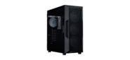 корпус ZALMAN I3 NEO ARGB V2 BLACK,  ATX,  BLACK,  FRONT MESH,  WINDOW,  2x3.5",  3x2.5",  1xUSB2.0,  2xUSB3.0,  1xUSB Type-C,  FRONT 3x120mm ARGB,  REAR 1x120mm ARGB