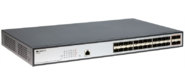 ORIGO Managed L3 Switch 24x1000Base-X SFP,  4x10GBase-X SFP+,  RJ45 Console,  19" w / brackets