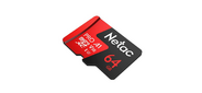 Флеш-накопитель NeTac Карта памяти Netac MicroSD P500 Extreme Pro 64GB, Retail version card only