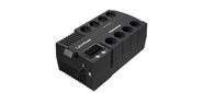 CyberPower BS Series BS850E, OffLine, 850VA / 490W, (6)Schuko, USB Charger, GreenPower