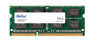 Память DDR3L 8Gb 1600MHz Netac NTBSD3N16SP-08 Basic OEM PC3-12800 CL11 SO-DIMM 260-pin 1.35В single rank