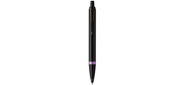 Ручка шариков. Parker IM Vibrant Rings K315  (CW2172951) Amethyst Purple PVD M син. черн. подар.кор.
