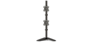 ONKRON D208FS Кронштейн для 2-х мониторов 13-32" макс. 100*100, подставка, наклон 45? макс., поворот 180?, нагрузка 2x8кг, вертикальное размещение