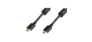 Rexant  (17-6205) Шнур  HDMI - HDMI  gold  3М  с фильтрами