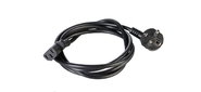 CMO кабель питания с заземлением IEC 60320 C13 / EU,  10А / 250В  (3x1, 0),  длина 3 м.