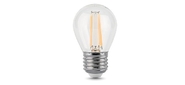 GAUSS 105802205 Светодиодная лампа LED Filament Шар E27 5W 450lm 4100K 1 / 10 / 50
