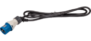 Lanmaster LAN-PP9M / 19-2.5-BK Шнур питания C19-I309 Male, 3х2.5, 220В, 16А, черный, 2.5 метра