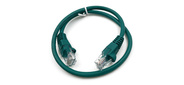Патч-корд Buro UTP 4 пары cat5E CCA molded 0.5м зеленый RJ-45 (m)-RJ-45 (m)