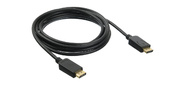 Кабель аудио-видео Buro V.1.2 DisplayPort (m) / DisplayPort (m) 2м. Позолоченные контакты черный (BHP DPP_1.2-2)
