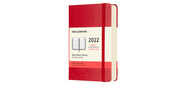 Ежедневник Moleskine CLASSIC Pocket 90x140мм 400стр. красный