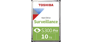 Жесткий диск Toshiba SATA-III 10TB MD10ADA10TV Surveillance S300 Pro (7200rpm) 512Mb 3.5"