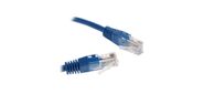 Кабель Cablexpert Патч-корд медный UTP Cablexpert PP10-0.25M / B кат.5e,  0.25 м,  литой,  многожильный  (синий)