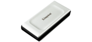 Твердотельный накопитель / Kingston External SSD XS2000 BOC, 1000GB, Type-C, USB 3.2 Gen 2x2, R / W 2000 / 2000MB / s, IP55, 70x33x14mm, Silver (60 мес)