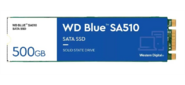 WD SSD Blue SA510,  500GB,  M.2 (22x80mm),  SATA3,  R / W 560 / 530MB / s,  IOPs 95 000 / 84 000,  TBW 200,  DWPD 0.2  (12 мес.)