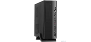 Exegate EX268695RUS Корпус MiniITX Exegate MI-208 Black,  miniITX / mATX,  <M400,  80mm>,  2*USB,  Audio