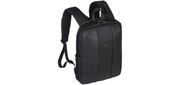 Рюкзак для ноутбука 14" Riva 8125 черный полиуретан / полиэстер
