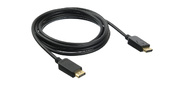 Кабель аудио-видео Buro v 1.2 DisplayPort  (m) / DisplayPort  (m) 3м. Позолоченные контакты черный  (BHP DPP_1.2-3)