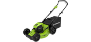 Greenworks Газонокосилка аккумуляторная Greenworks GD40LM46HP,  40V,  46 см,  бесщеточная,  без АКБ и ЗУ [2514407]