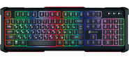 Клавиатура Oklick 717G черный / серый USB Multimedia LED