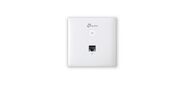 Omada AC1200 wireless MU-MIMO Gigabit wall-plate Access Point,  1 Gigabit downlink port,  1 gigabit uplink port,  802.3af / at PoE in,  wall plate mounting,  support standalone mode and controlled by Omada SDN controller  (Software / hardware / Cloud)