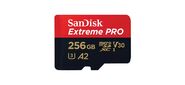 Карта памяти Sandisk Extreme Pro microSDXC 256GB + SD Adapter + Rescue Pro Deluxe 200MB / s