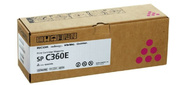 Ricoh 408190 Принт-картридж SP C360E малиновый {SPC360 / 361 (1500 страниц)}