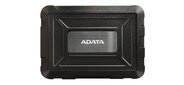 A-DATA ED600 Внешний корпус для HDD / SSD 2.5",  USB 3.1,  противоударный,  черный