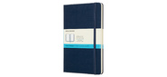 Блокнот Moleskine CLASSIC QP066B20 Large 130х210мм 240стр. пунктир твердая обложка синий сапфир