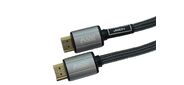 Кабель аудио-видео LAZSO WH-111-B HDMI  (m) / HDMI  (m) 0.5м. Позолоченные контакты черный  (WH-111 (0, 5M)-B)