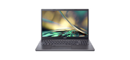 Ноутбук /  Acer Aspire 5 A515-57-771A 15.6" (1920x1080  (матовый) IPS) / Intel Core i7 12650H (2.3Ghz) / 16384Mb / 256PCISSDGb / noDVD / Int:UMA / Cam / BT / WiFi / 50WHr / war 1y / 1.76kg / Grey / noOS