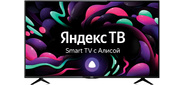 LED BBK 50" 50LEX-8287 / UTS2C Яндекс.ТВ черный 4K Ultra HD 50Hz DVB-T2 DVB-C DVB-S2 USB WiFi Smart TV  (RUS)