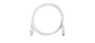 Патч-корд ACD-LPU5C-10W [ACD-LPU5C-10W] Cat5e UTP 24AWG 4Pair,  7 / 0.18мм CU Белый,  1.0м,   (741746)